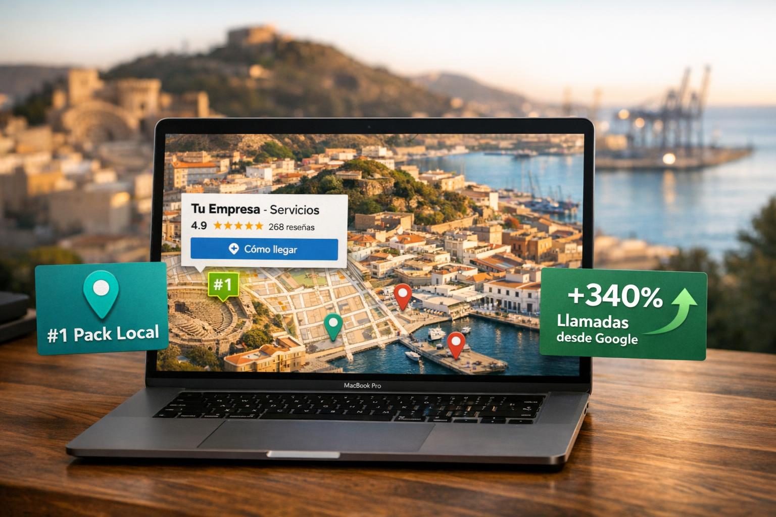 SEO Local en Cartagena — Top 3 Google Maps Pack Local para tu negocio en Cartagena