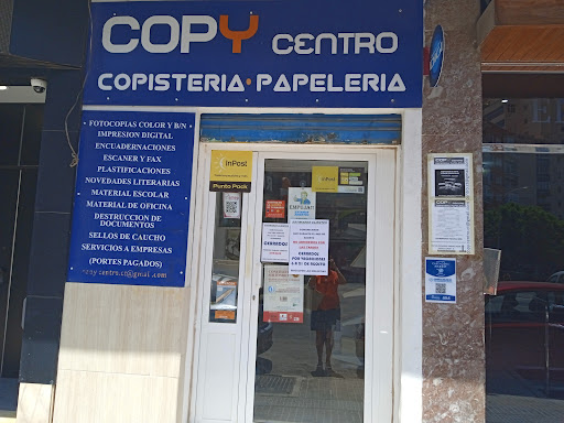 Papelería Copistería COPY CENTRO -Debuenatinta -In Post Mondial Relay