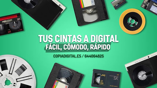 Copiadigital.es   (Pasar VHS a DVD, Cintas y Super 8 a Digital)